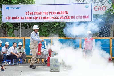 Đảm bảo an toàn PCCC và CNCH đối với các công trình xây dựng, giữ bình yên cho những con người đang dựng xây tương lai đất nước.