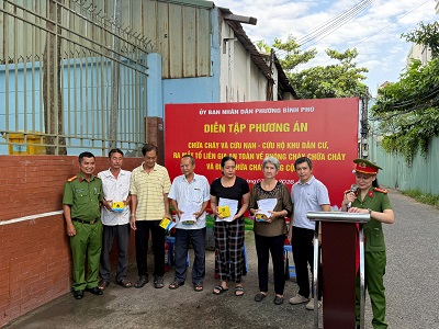 Đội CC và CNCH khu vực 6: ra mắt “Tổ liên gia an toàn PCCC và Điểm chữa cháy công cộng”