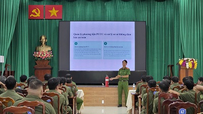 Đội Chữa cháy và CNCH Khu vực 23 mở đợt huấn luyện nghiệp vụ PCCC và CNCH quy mô lớn trong Quý III năm 2026